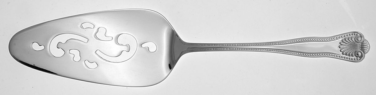 Stuart Shell (Silverplate, 1986) Solid Pie Server by Towle Silver-1