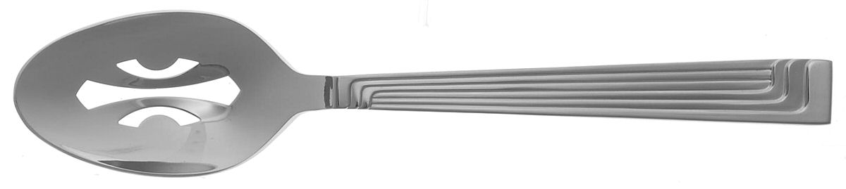 State Street (Stainless) Pierced Tablespoon (Serving Spoon) by Towle Silver-1