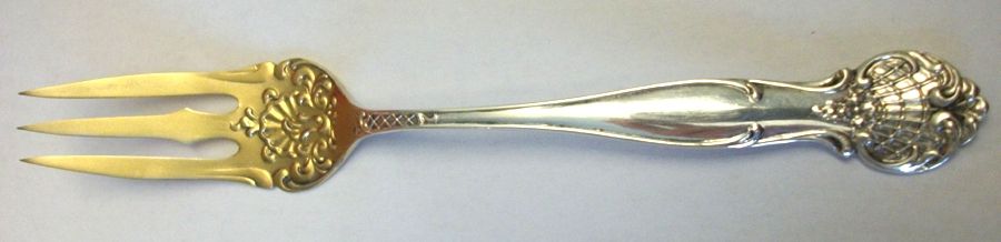 Stuart (Sterling, 1880) Old Style Pickle Fork by Towle Silver-1