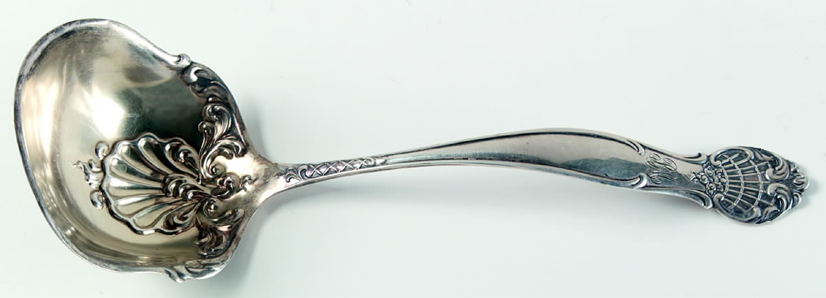 Stuart (Sterling, 1880) Oyster Ladle Solid Piece by Towle Silver-1