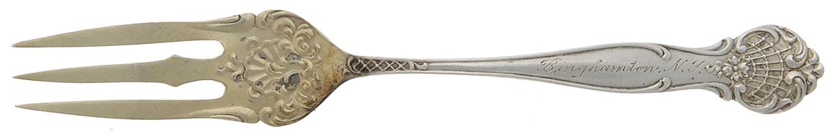 Stuart (Sterling, 1880) Old Style Pickle Fork by Towle Silver-1