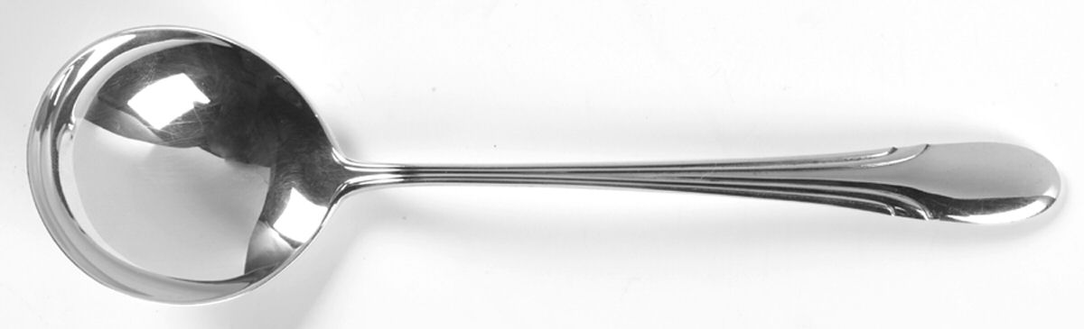Symphony (Sterling, 1931, No Monograms) Round Bowl Soup Spoon (Cream Soup) by Towle Silver-1