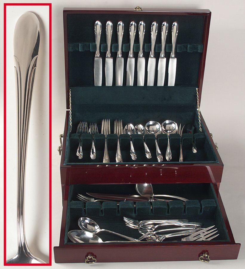 Symphony (Sterling, 1931, No Monograms) 65 Piece Set by Towle Silver-1