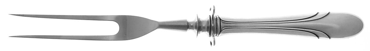 Symphony (Sterling, 1931, No Monograms) Small Carving Fork W/Sterling Guard by Towle Silver-1