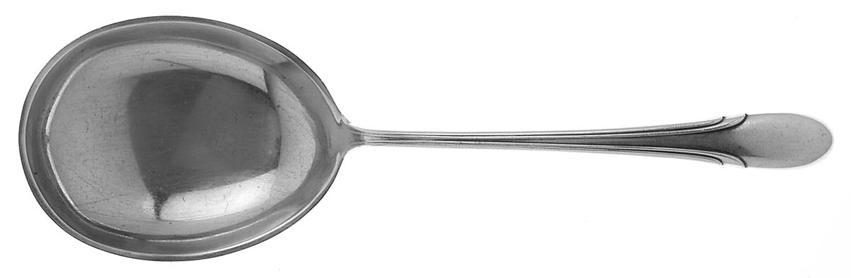 Symphony (Sterling, 1931, No Monograms) Preserve Spoon by Towle Silver-1
