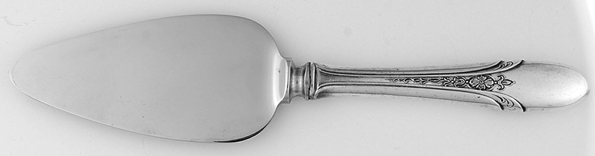 Symphony-Chased (Sterling, 1934) Cheese Server with Stainless Blade by Towle Silver-1