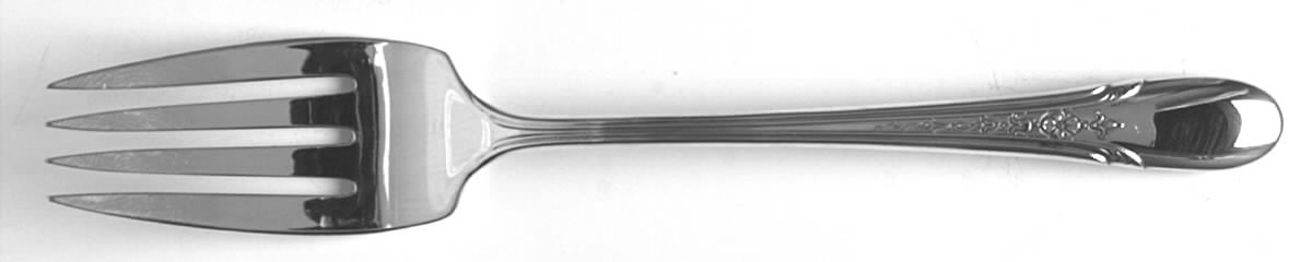 Symphony-Chased (Sterling, 1934) Individual Salad Fork by Towle Silver-1