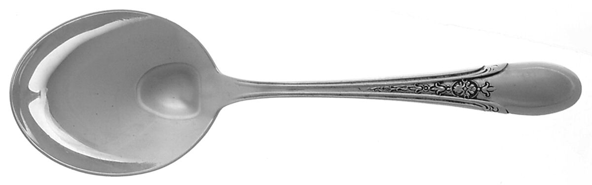 Symphony-Chased (Sterling, 1934) Straight Handle Baby Spoon by Towle Silver-1