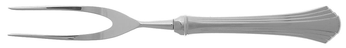 Symphony (Stainless) Large Stainless-Prong Roast Carving Fork by Towle Silver-1