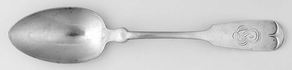 Tipped (Sterling, 1880) Tablespoon (Serving Spoon) by Towle Silver-1