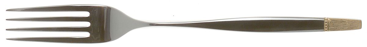 Touch of Gold (Stainless, Gold Accent) Fork by Towle Silver-1