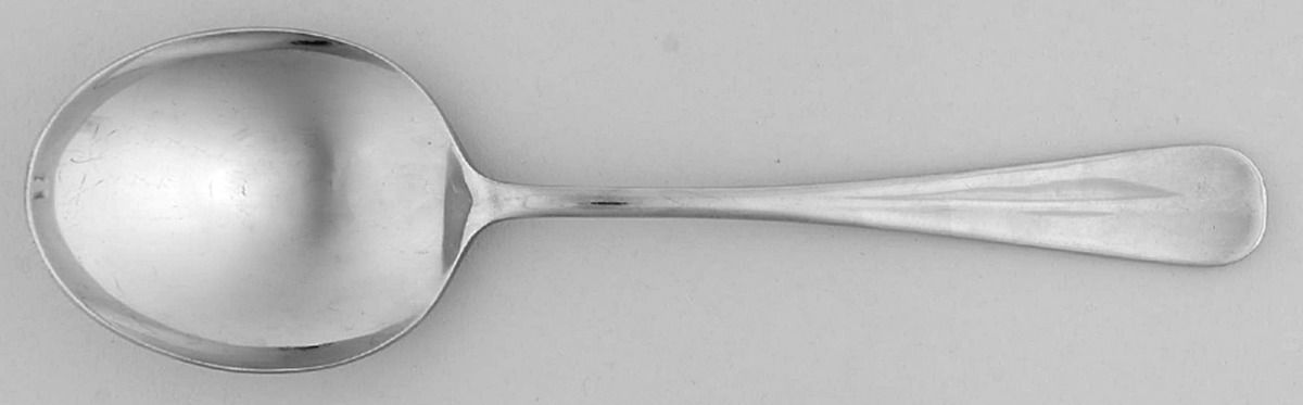 Trent (Stainless) Solid Serving Spoon by Towle Silver-1