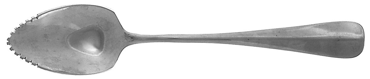 Trent (Stainless) Fruit/Orange Spoon Individual, Serrated Bowl HC by Towle Silver-1