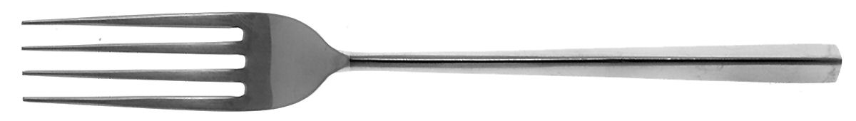 Trylon (Stainless) Large Solid Cold Meat Serving Fork by Towle Silver-1