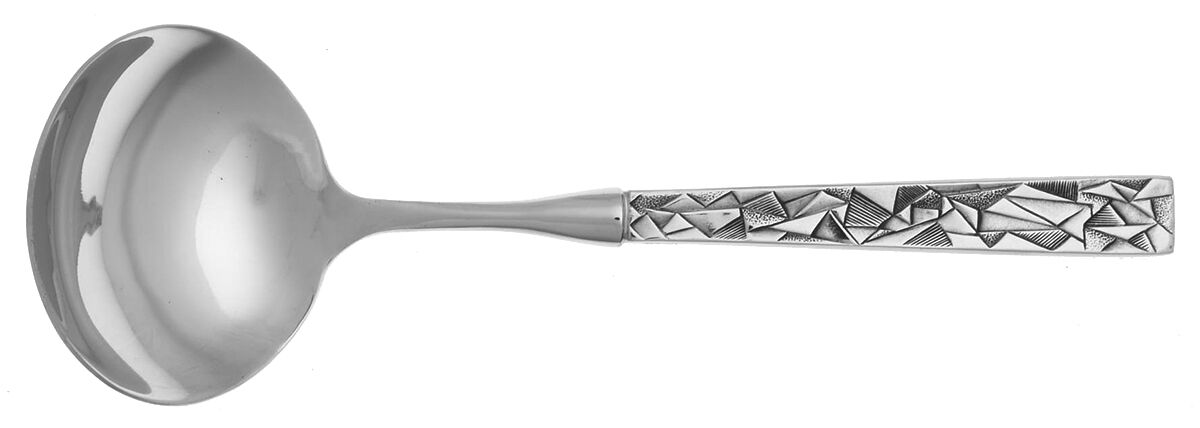 Aquarius (Stainless) Gravy Ladle with No Spout Stainless Bowl HC by Towle Silver-1