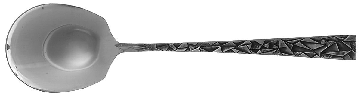 Aquarius (Stainless) Solid Smooth Casserole Spoon by Towle Silver-1