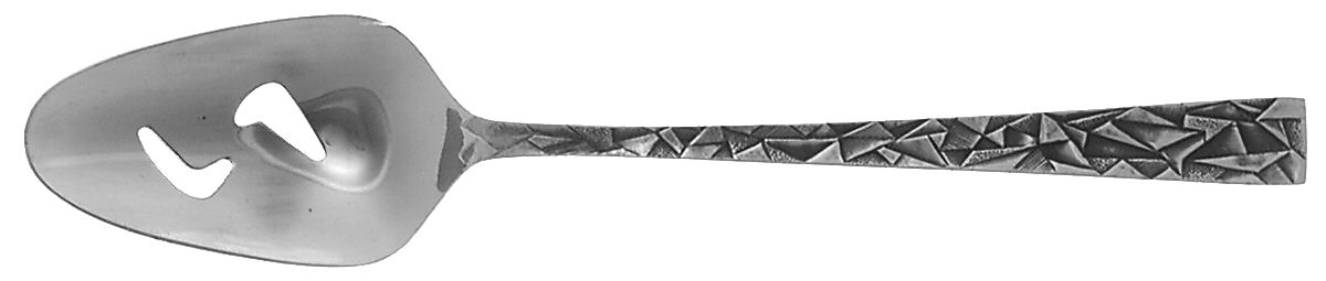 Aquarius (Stainless) Pierced Tablespoon (Serving Spoon) by Towle Silver-1