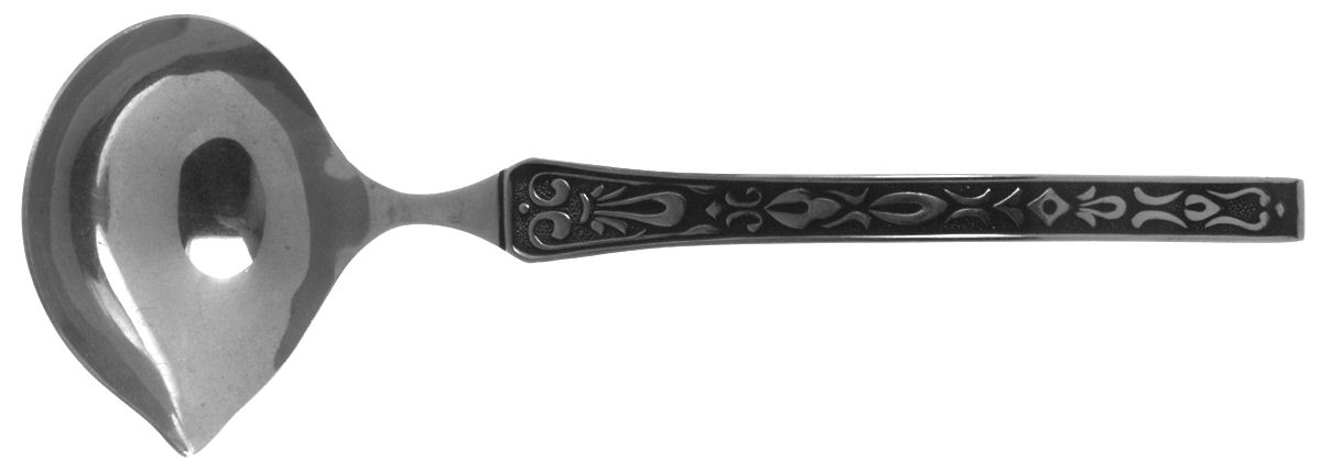 TWS131 (STAINLESS) Solid Gravy Ladle by Towle Silver-1
