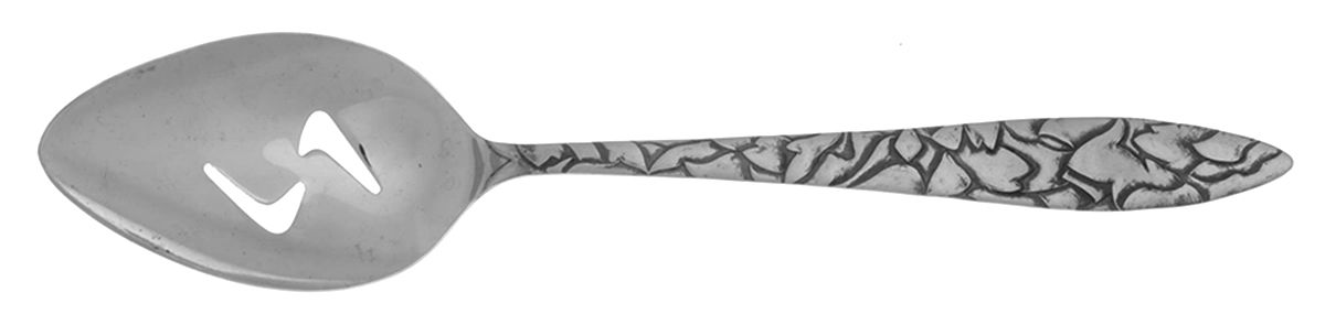 TWS137 (STAINLESS) Pierced Tablespoon (Serving Spoon) by Towle Silver-1
