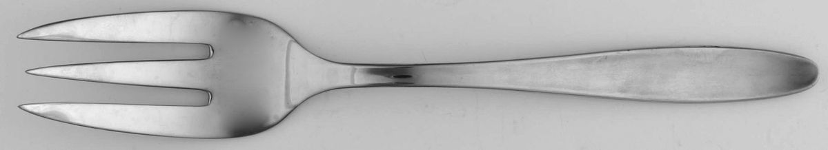 TWS167 Medium Solid Cold Meat Serving Fork by Towle Silver-1