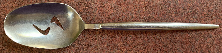 TWS172 (STAINLESS) Pierced Tablespoon (Serving Spoon) by Towle Silver-1