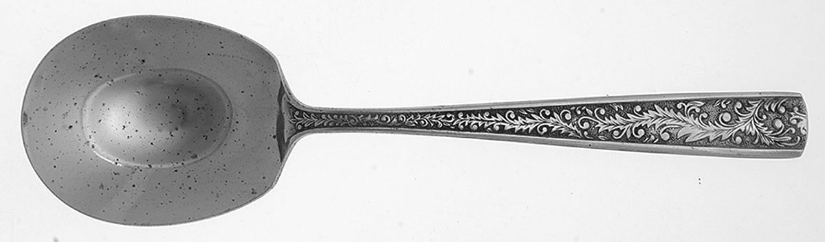 TWS176 (STAINLESS) Solid Smooth Casserole Spoon by Towle Silver-1