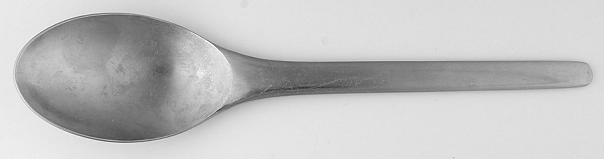 TWS19 (STAINLESS) Solid Serving Spoon by Towle Silver-1