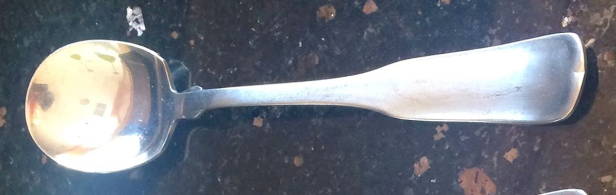 TWS191 (STAINLESS) Sugar Spoon by Towle Silver-1