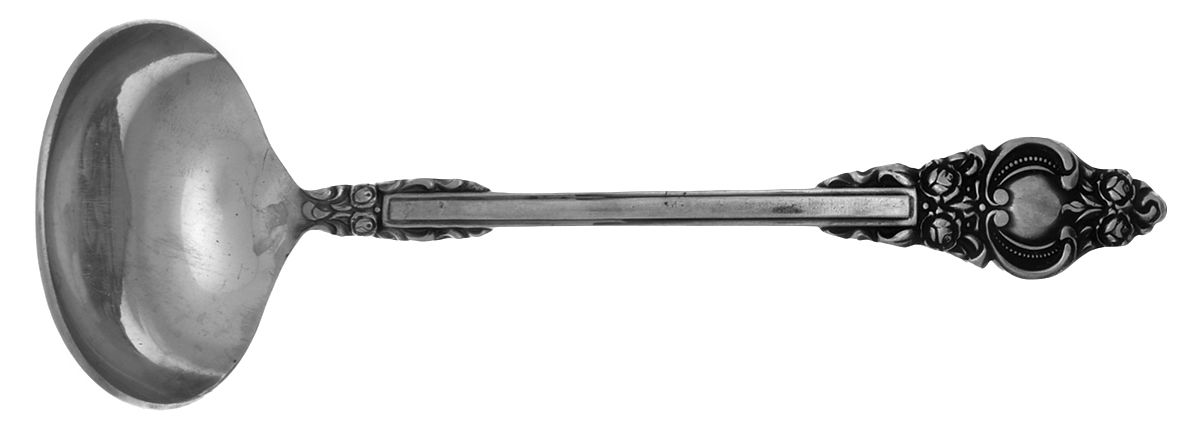 TWS41 (STAINLESS) Solid Gravy Ladle by Towle Silver-1