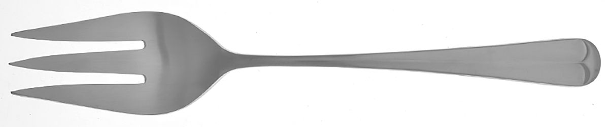 TWS47 (STAINLESS) Large Solid Cold Meat Serving Fork by Towle Silver-1