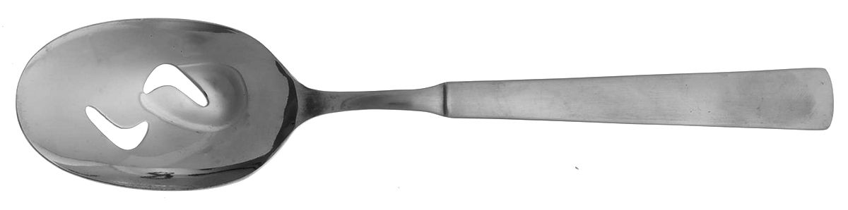 TWS51 (STAINLESS) Pierced Tablespoon (Serving Spoon) by Towle Silver-1