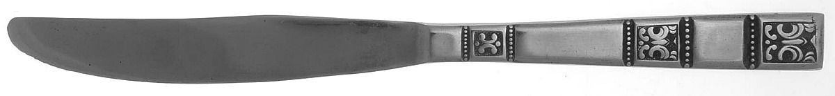 TWS74 (STAINLESS) Modern Solid Knife by Towle Silver-1