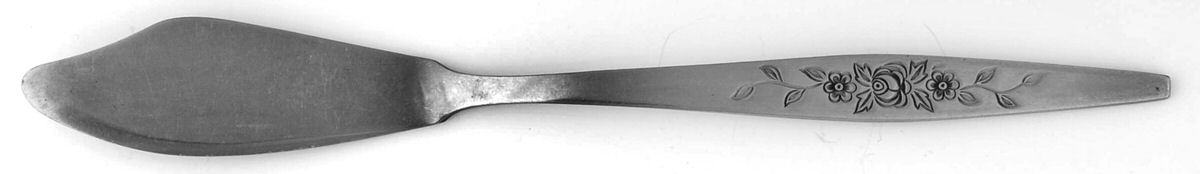 TWS92 (STAINLESS) Flat Handle Master Butter Knife by Towle Silver-1