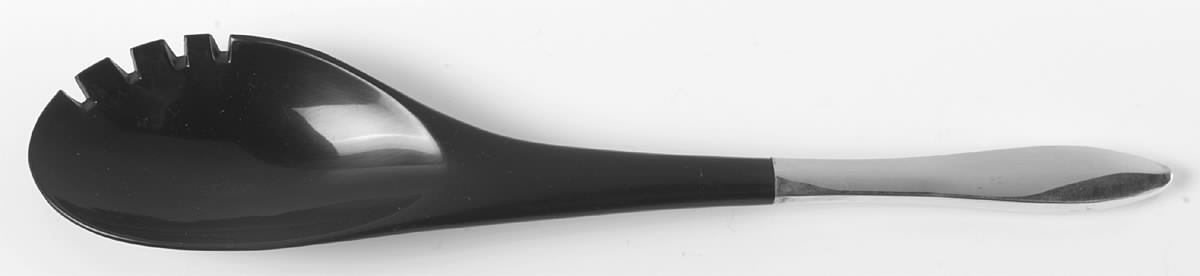 Vespera (Sterling, 1961) Salad Serving Fork with Plastic Prongs by Towle Silver-1