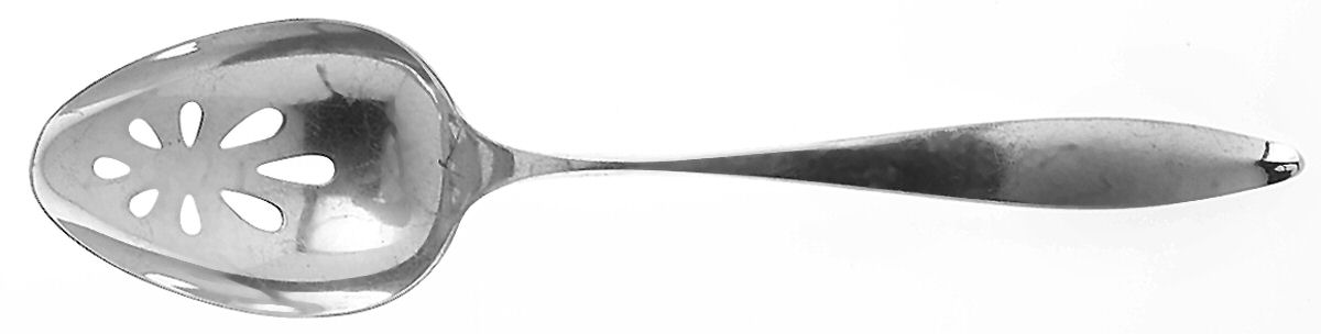 Vespera (Sterling, 1961) Pierced Tablespoon (Serving Spoon) by Towle Silver-1