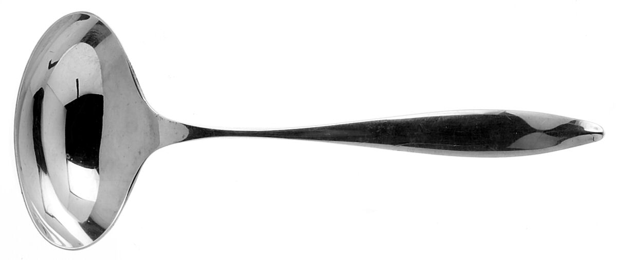 Vespera (Sterling, 1961) Solid Gravy Ladle by Towle Silver-1