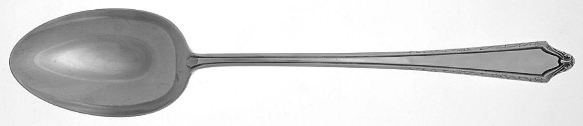 Virginia Carvel (Sterling, 1919, No Monograms) Gravy/Dressing Spoon with Button by Towle Silver-1