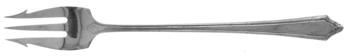 Virginia Carvel (Sterling, 1919, No Monograms) Olive Fork by Towle Silver-1