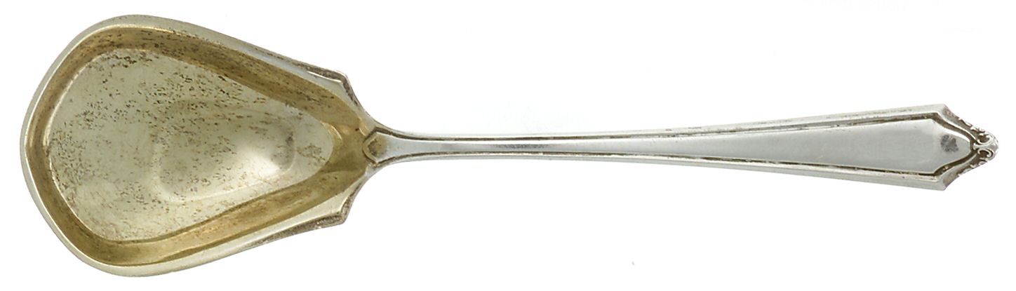 Virginia Carvel (Sterling, 1919, No Monograms) Sugar Spoon by Towle Silver-1