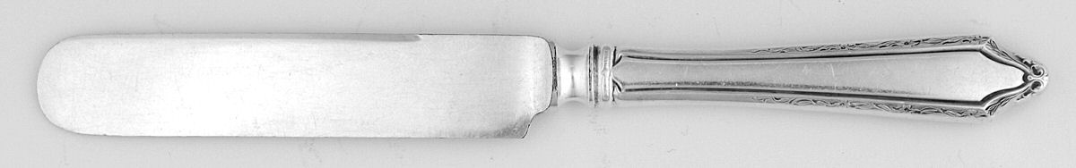 Virginia Carvel (Sterling, 1919, No Monograms) Baby Knife with Silverplate Blade by Towle Silver-1