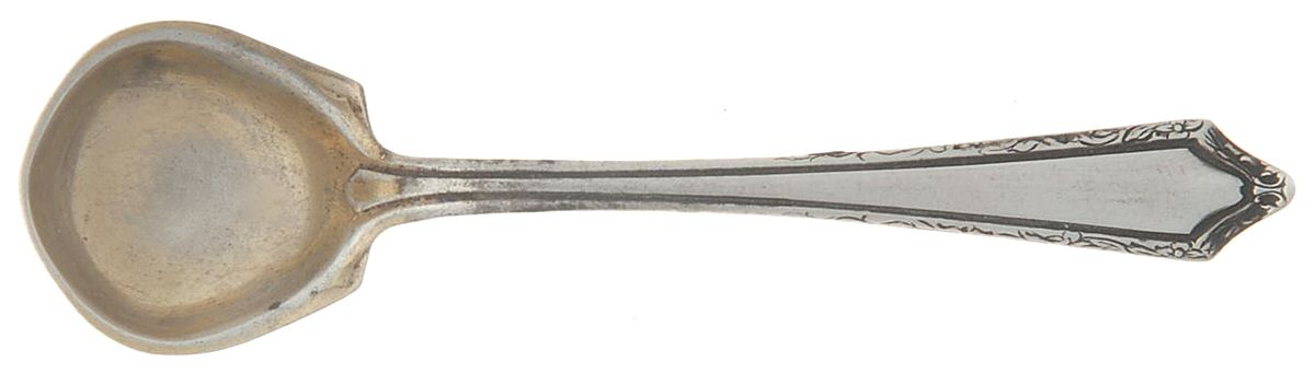 Virginia Carvel (Sterling, 1919, No Monograms) Individual Salt Spoon by Towle Silver-1