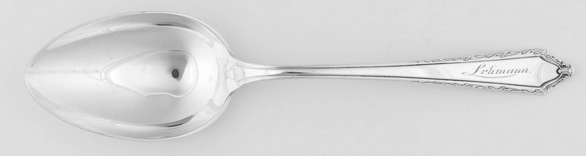 Virginia Carvel (Sterling, 1919, No Monograms) Tablespoon (Serving Spoon) Large by Towle Silver-1