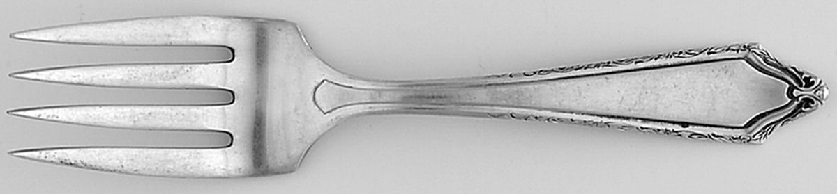 Virginia Carvel (Sterling, 1919, No Monograms) Baby Fork by Towle Silver-1