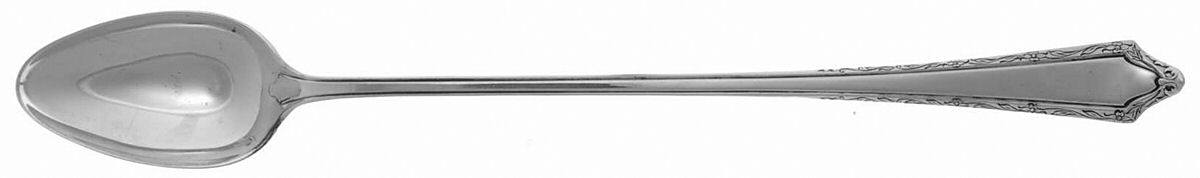 Virginia Carvel (Sterling, 1919, No Monograms) Iced Tea Spoon by Towle Silver-1
