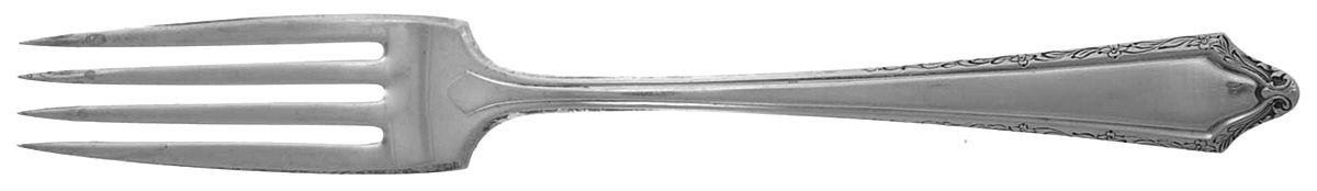 Virginia Carvel (Sterling, 1919, No Monograms) Fork by Towle Silver-1