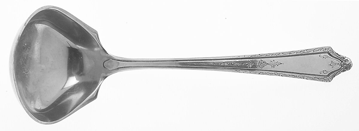 Virginia Lee (Sterling, 1920) Solid Gravy Ladle by Towle Silver-1