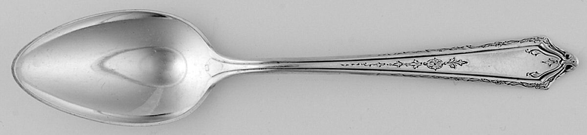 Virginia Lee (Sterling, 1920) Dessert/Oval Soup Spoon by Towle Silver-1