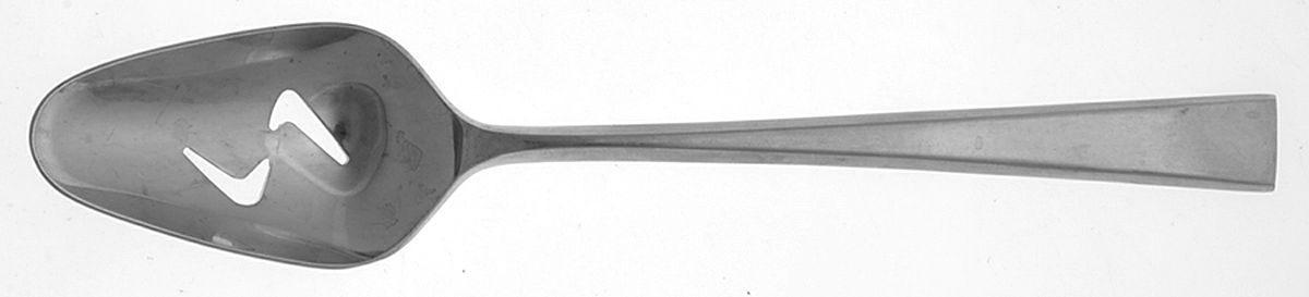 Vintage (Stainless) Pierced Tablespoon (Serving Spoon) by Towle Silver-1