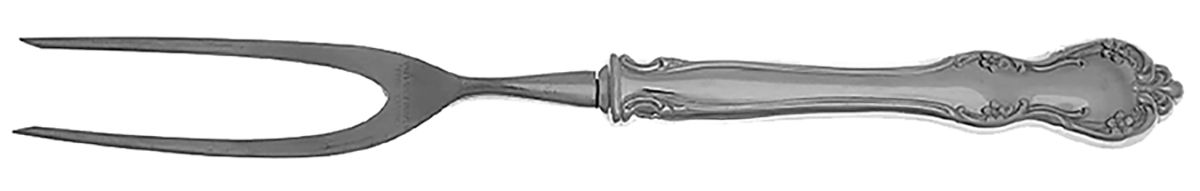 Westchester (Stainless) Large Stainless-Prong Roast Carving Fork by Towle Silver-1