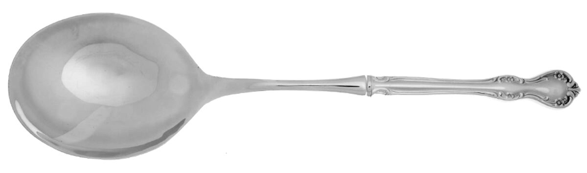 Westchester (Stainless) Casserole Spoon with Smooth Stainless Bowl HC by Towle Silver-1